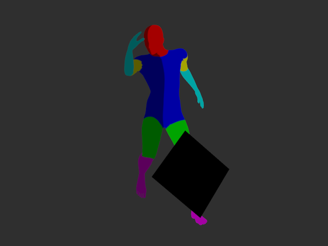 Partially Occluded Person Pose Detection